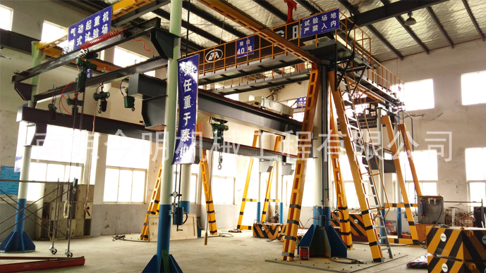 本公司型式試驗場及氣動橋式起重機(jī)正式啟用啦！